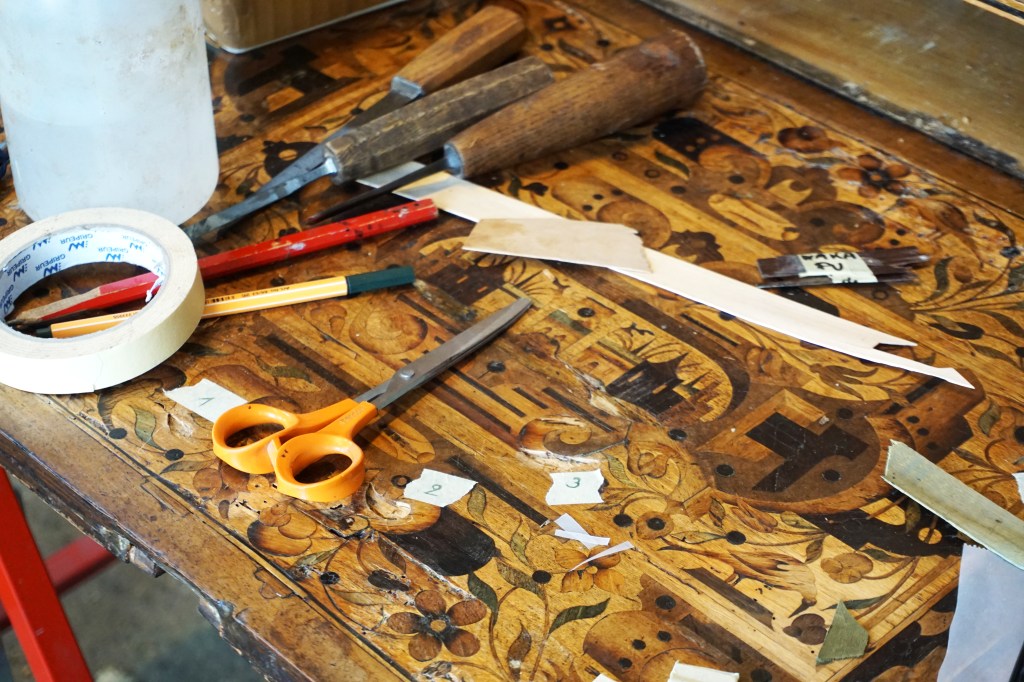 Repérage des pièces