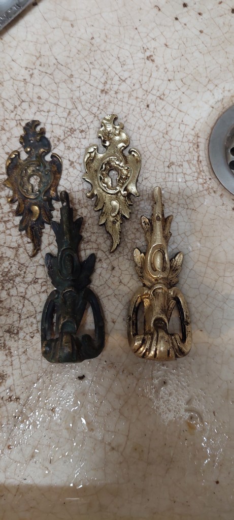 avant/après bronzes